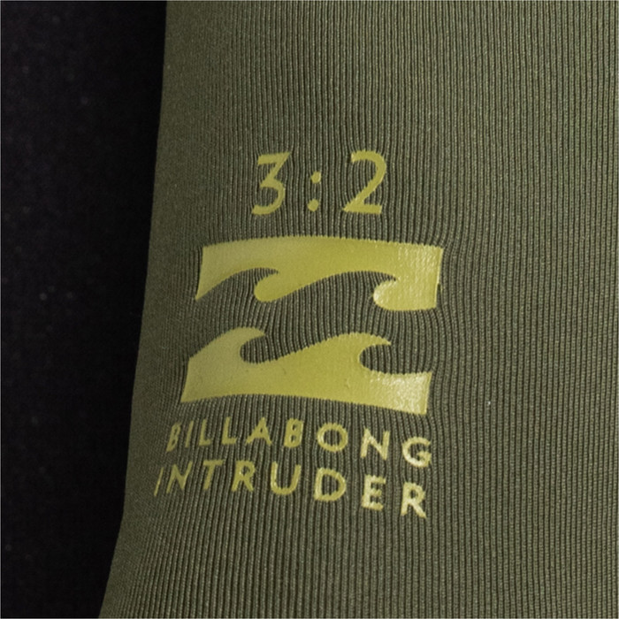 2023 Billabong Mens Intruder 3/2mm Back Zip Wetsuit ABYW100202 - Antique Black